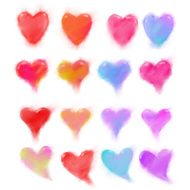happy valentines hearts set N3