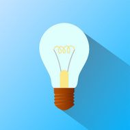 incandescent lamp Flat graphics