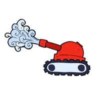 comic cartoon tank N3