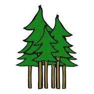 comic cartoon tree symbol N3