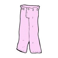 comic cartoon pair of pink pants N3