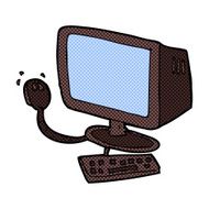 comic cartoon computer N3