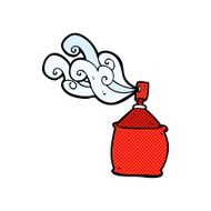 comic cartoon spray can N26