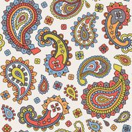 Paisley seamless pattern N19
