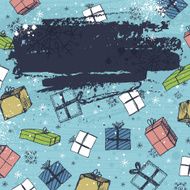 color background with christmas gifts N2