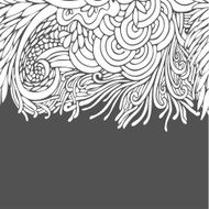 Seamless floral vector background N4