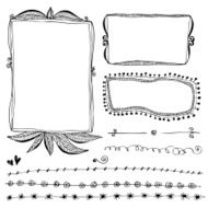 vintage frames and design elements N8