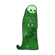 cartoon halloween ghoul N14