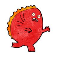 Cartoon monster N104