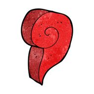 cartoon decorative swirl symbol N9