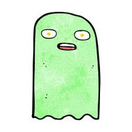 funny cartoon ghost N76