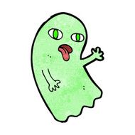funny cartoon ghost N82