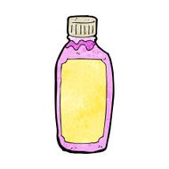 cartoon pink drink bottle N3