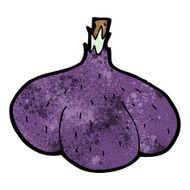 cartoon red onion N12