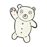 cartoon cute polar teddy bear N3