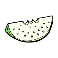 cartoon melon slice N26