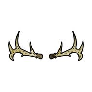 Cartoon Antlers N5