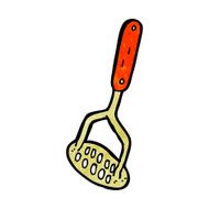 cartoon potato masher N21