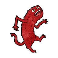 Cartoon monster N105