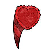 cartoon love heart symbol N9
