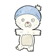 cartoon cute polar bear N24