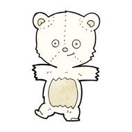 cartoon cute polar bear N25