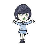 Cartoon Vampire Girl N193