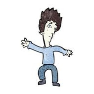 cartoon vampire man N91