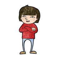 cartoon happy person N27