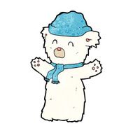 cartoon cute polar bear N26