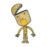 Cartoon Robot N242