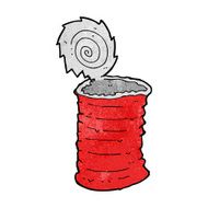 cartoon old tin can N9