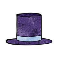 Cartoon Top Hat N16