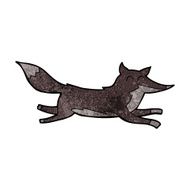 cartoon running wolf N5