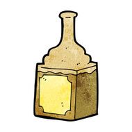 Cartoon Whiskey Bottle N15