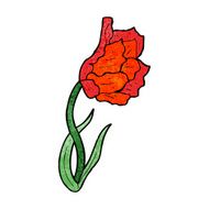 cartoon flower N365