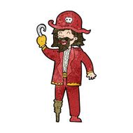 Cartoon Pirate Captain N34