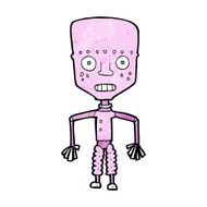 Funny Cartoon Robot N39