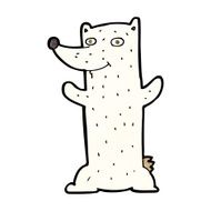 Cartoon Polar Bear N66
