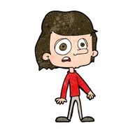 cartoon worried boy N26