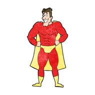 Cartoon superhero N24