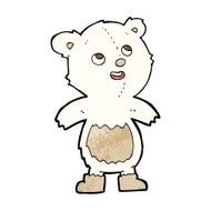 Cartoon Polar Bear N68