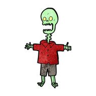 Cartoon Skeleton N15