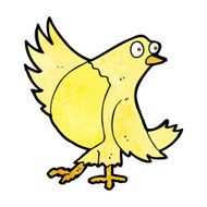 cartoon dancing bird N3