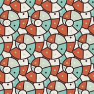 seamless retro pattern N4