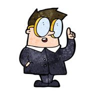 Cartoon Scientist N15