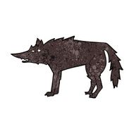 Cartoon Wolf N87