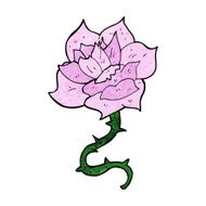 Cartoon Rose N18