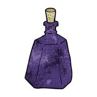 cartoon ink bottle N14