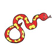 Cartoon Snake N175